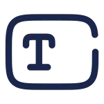 Text Field SVG Icon